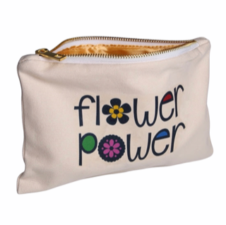 Flower Power Mah Jongg Pouch