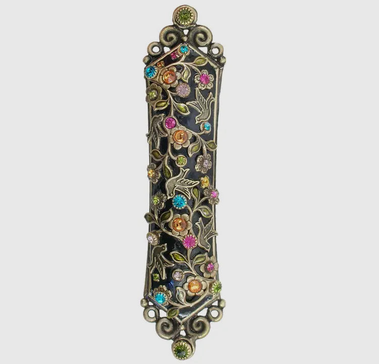 Mezuzah in Midnight Garden