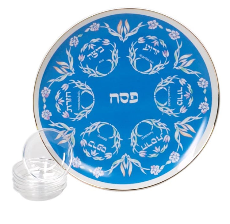 Flower Seder Plate