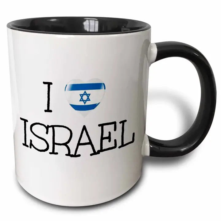 I Love Israel Mug