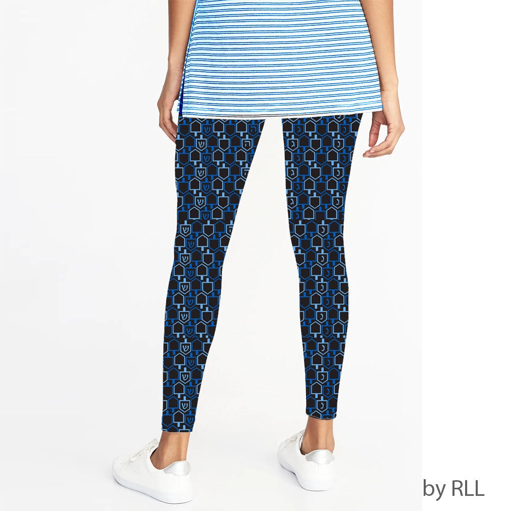 Dreidel Leggings