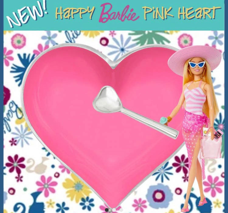 Pink Heart Bowl