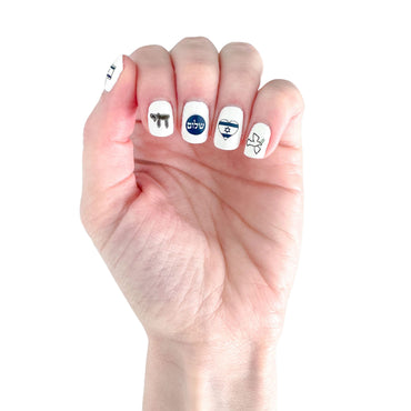 Israel Nail Decals