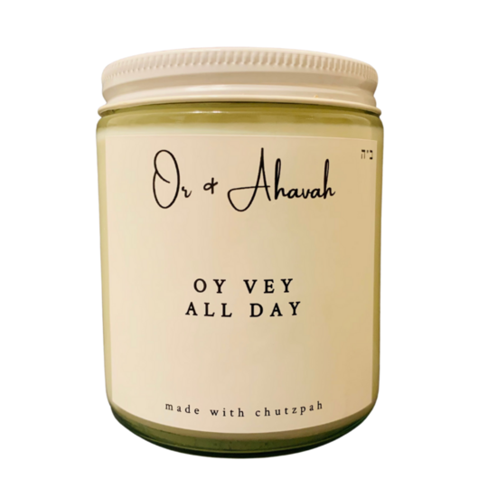 Oy Vey All Day Candle