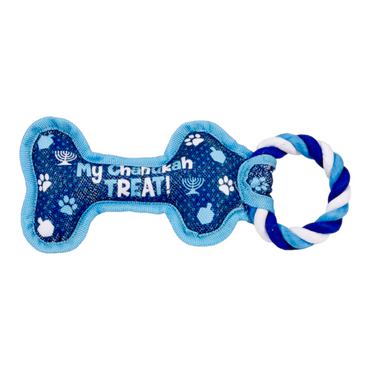 Chewdaica Chanukah Squeaky Dog Toy