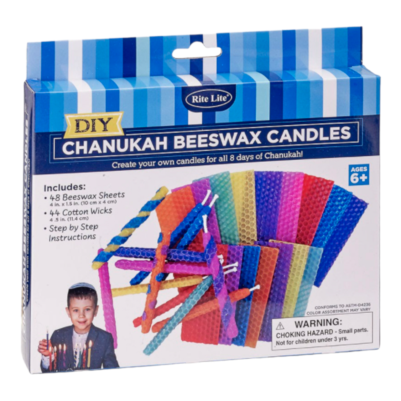 Design Your Own Chanukah Candles