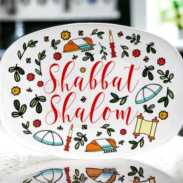 Shabbat Shalom Platter