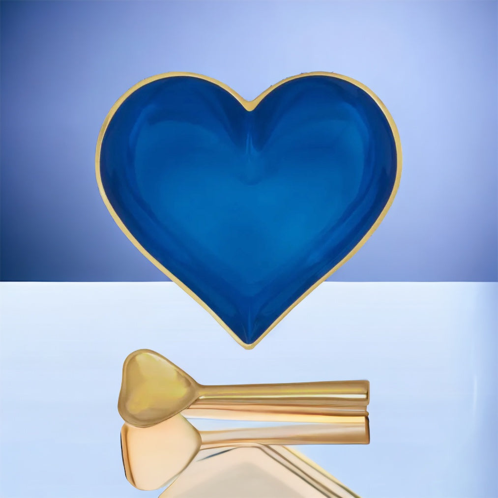 Sapphire Heart And Spoon