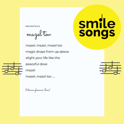 Mazel Tov Song Card